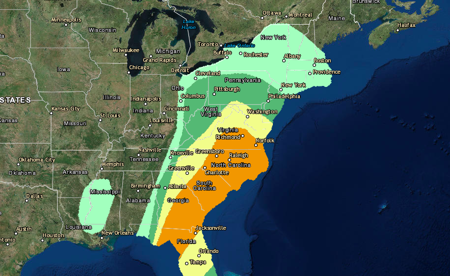 Severe Weather Likely Friday Across Southeastern US